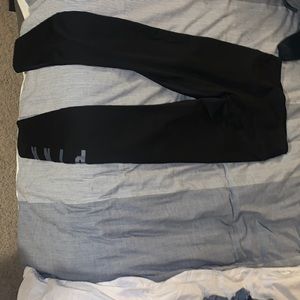 VS PINK fleece lined leggings